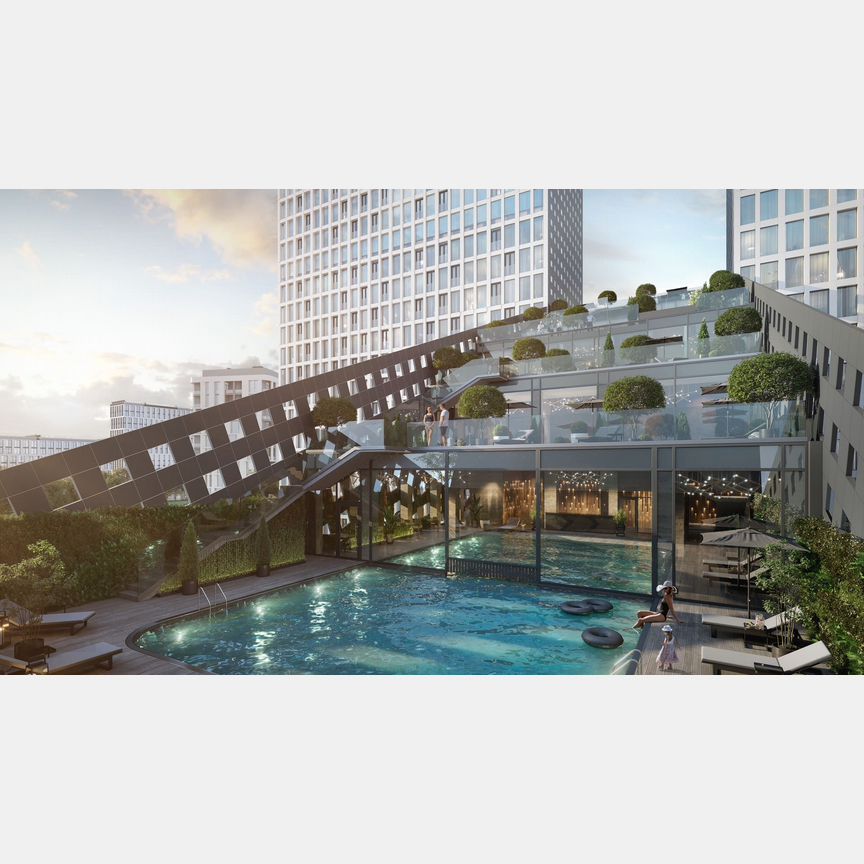 3-к. апартаменты, 61,6 м², 23/28 эт.