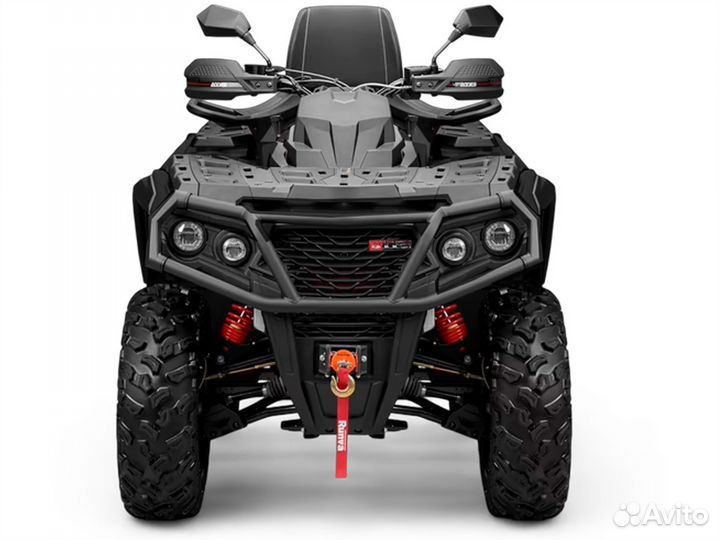 Квадроцикл Odes ATV650 двухместный черный