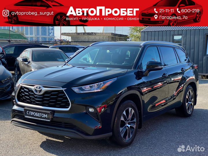 Toyota Highlander 3.5 AT, 2021, 137 503 км