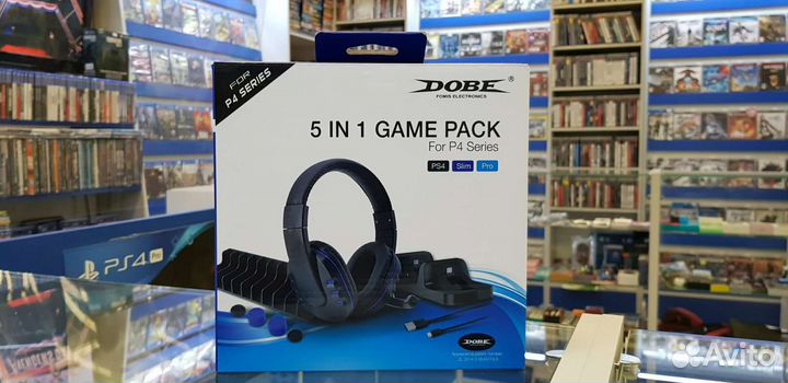 Игровой набор 5в1 для Playstation 4