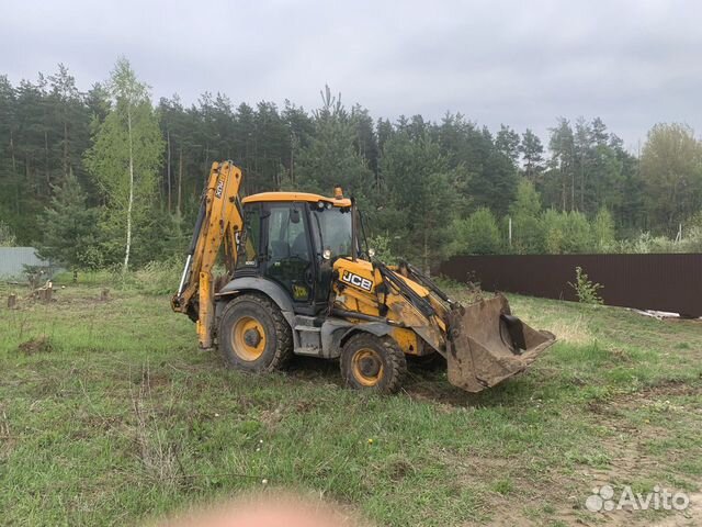 Аренда экскаватора погрузчика jcb 3сх