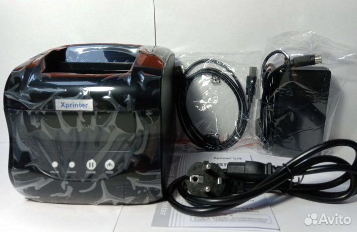 Термопринтер этикеток Xprinter XP 365b новые