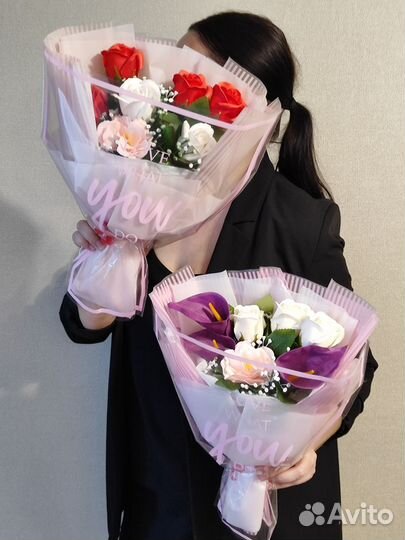 Мыльные цветы