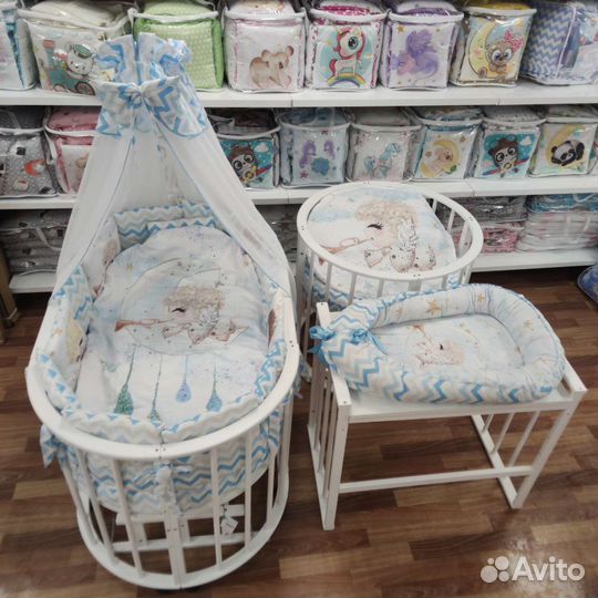 В детскую кровать новое постельное белье