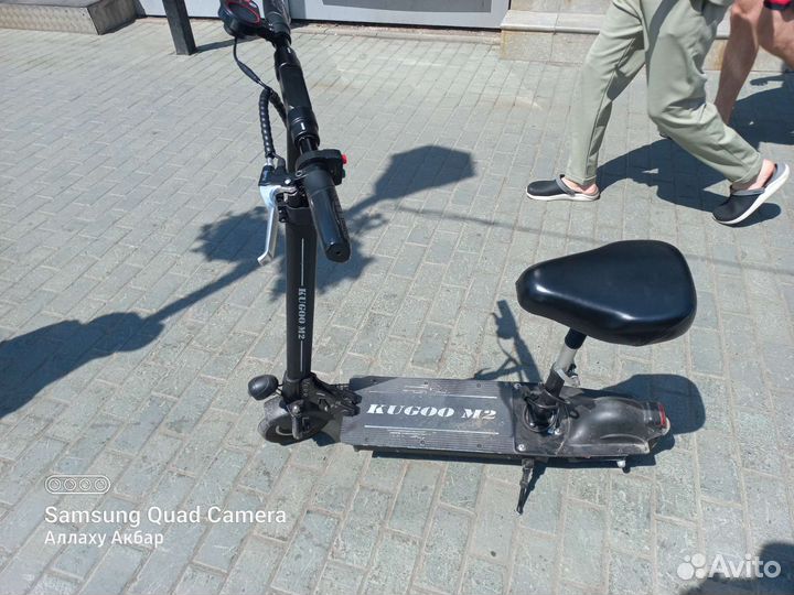 Самокат взрослый электрический бу