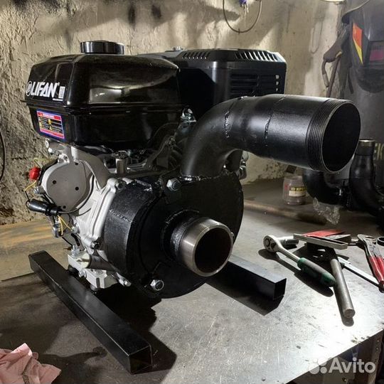 Грязевая мотопомпа