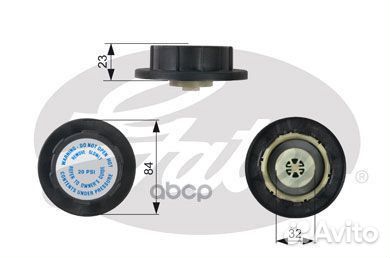 RC242 крышка расширительного бачка MB W163 3.2