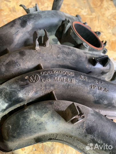 Впускной коллектор на volkswagen polo 5