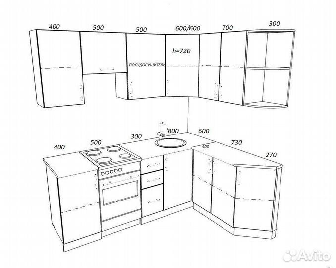 Кухонный гарнитур
