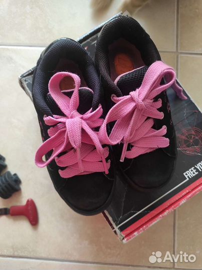 Heelys кроссовки ролики оригинал