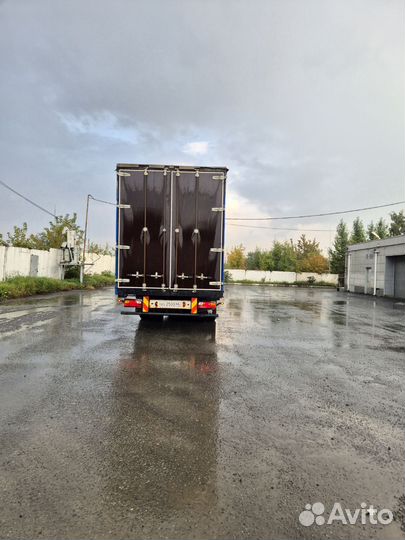 Полуприцеп шторно-бортовой Krone SD 27, 2002