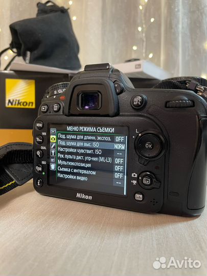 Фотоаппарат Nikon D7100 Kit18-105mm + 50mm и вспыш