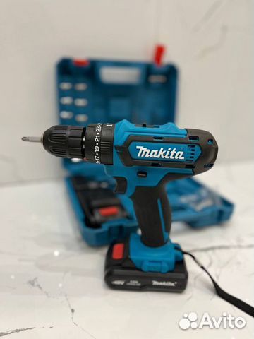 Шуруповерт Makita 18V с двумя АКБ