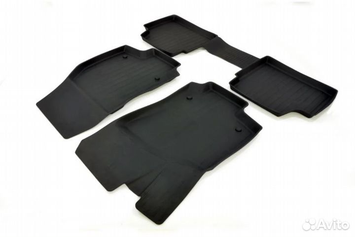 Коврики в салон Opel Astra H резиновые