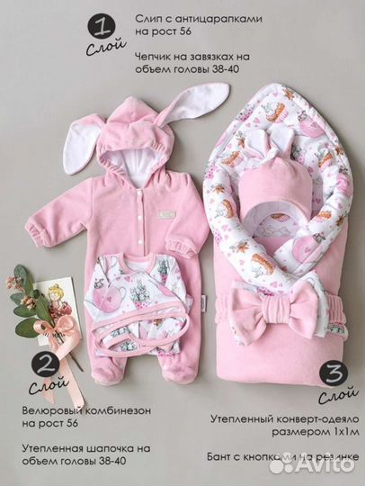 Конверт на выписку