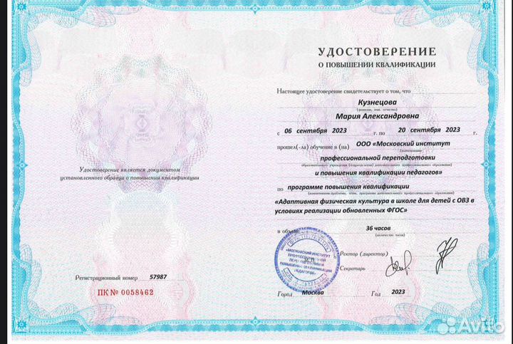 Коррекционный педагог