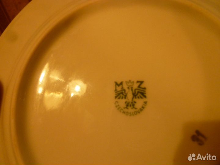 Столовый сервиз Чехословакия на 6 персон