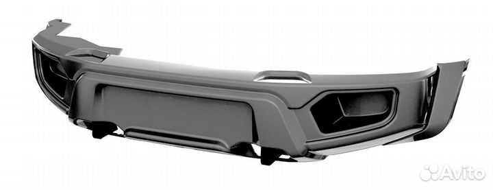 Силовой бампер перед UAZ базовый,без оптики,покрас