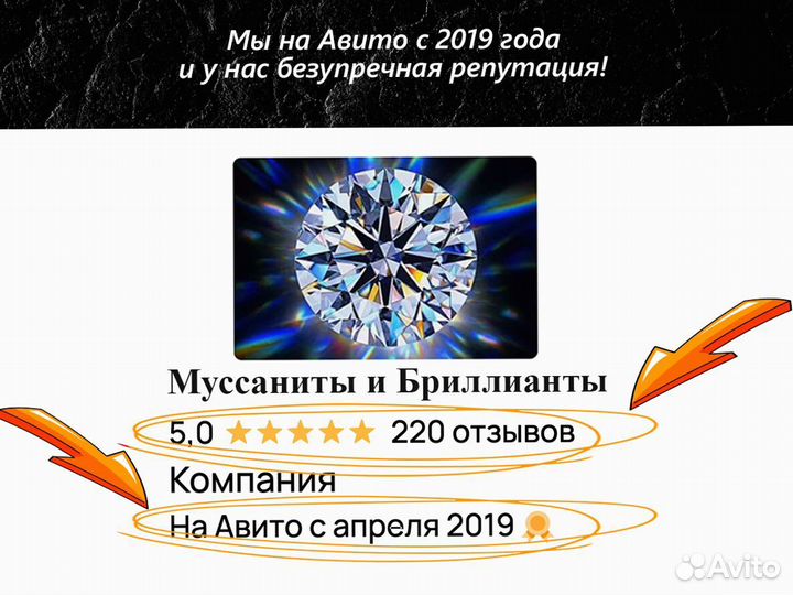 Бoлee 643 мoдeлeй бриллиантов муассанитов нa выбop