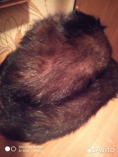 Шапка норковая женская