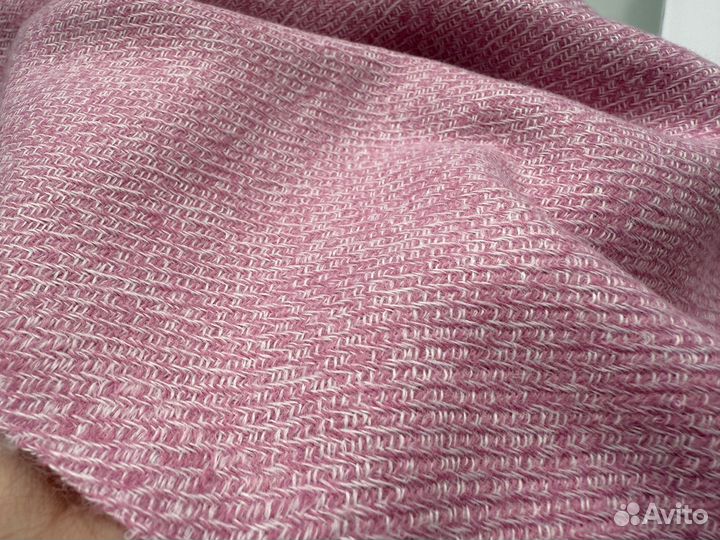 Новый шарф палантин cashmere розовый