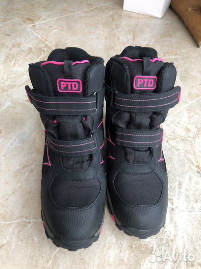 Зимние ботинки для девочки 39 размер