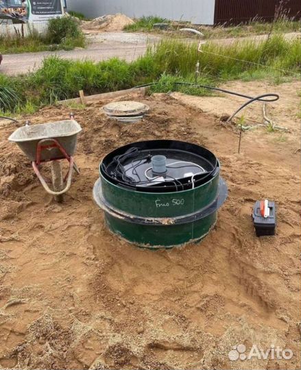 Установка септика под ключ Рассрочка ST-9374