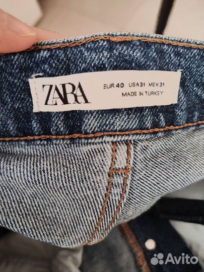 Джинсы Zara мужские 40