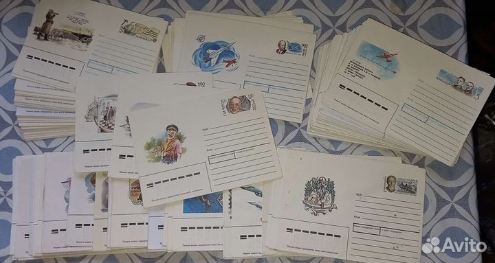 Почтовые конверты СССР, кпд