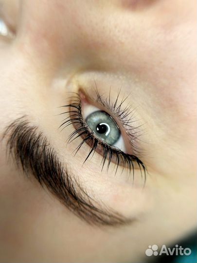 Брови, перманент