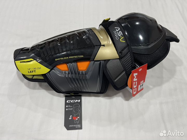 Щитки хоккейные ccm as v pro 14
