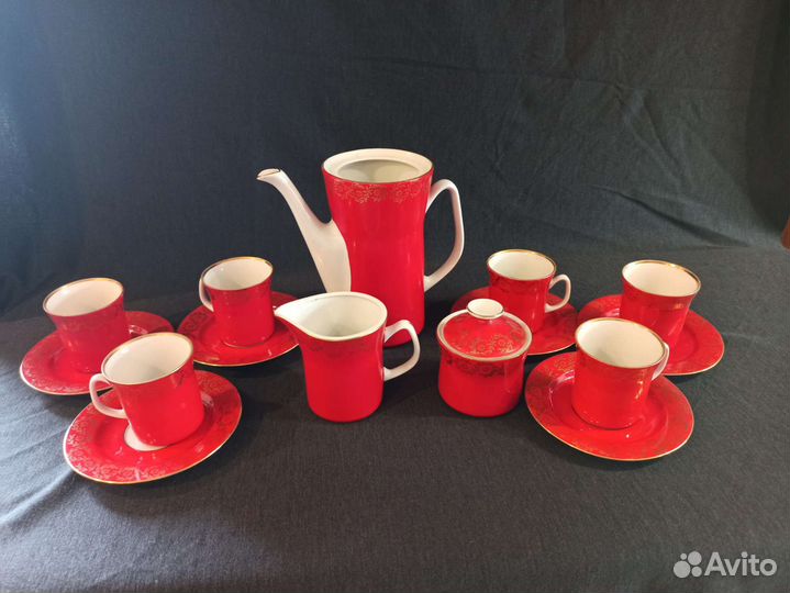 Кофейный сервиз 60-70е