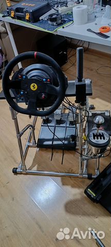 Комплект Thrustmaster t300 + палка, ручник, стойка купить в Санкт ...