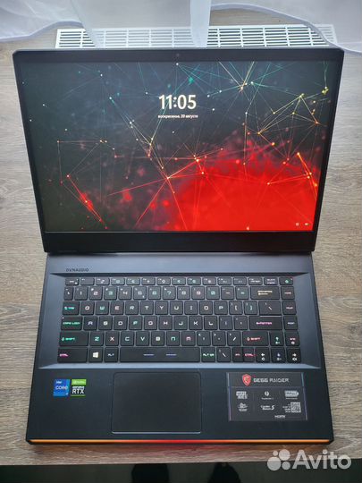 Игровой ноутбук msi ge66 Raider 11UH 3080/11800/16