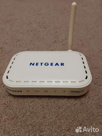 Wifi роутер Netgear WNR 612 v.3