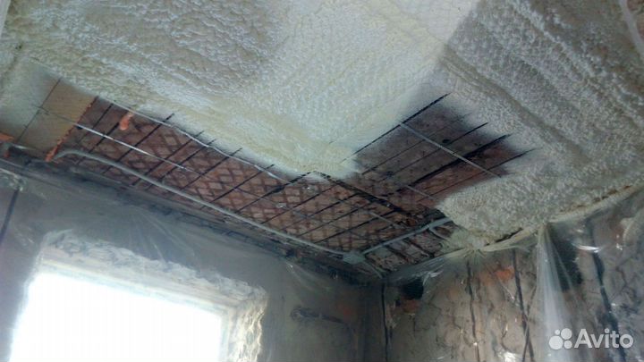 Утепление пенополиуретаном подвала дома
