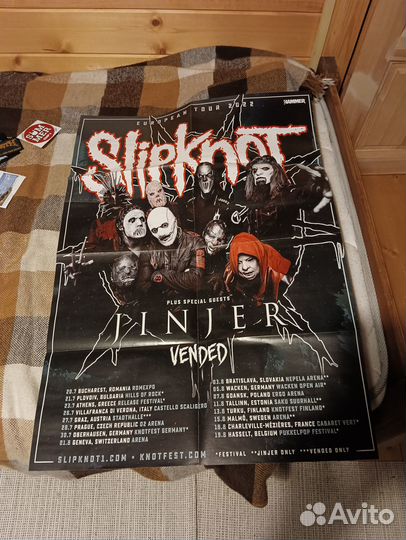 Плакаты метал групп из Metal Hammer, DarkCity и др