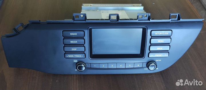 Штатная магнитола на kia rio 4 2019