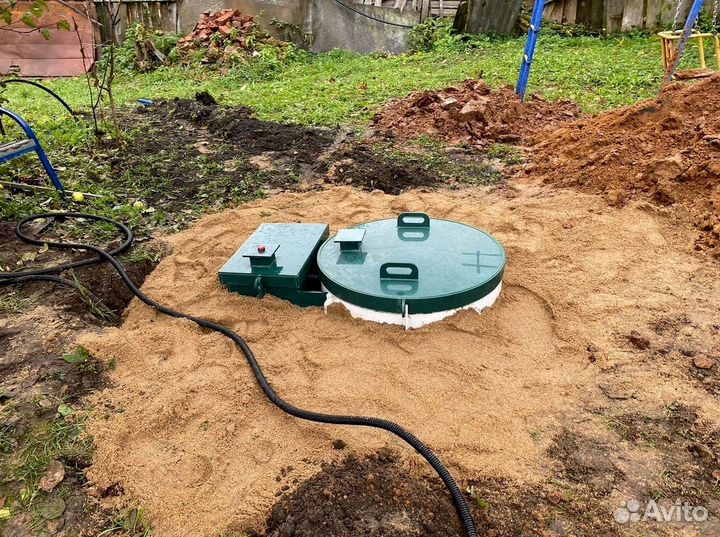 Септик под ключ, установка, гарантия до 25 лет