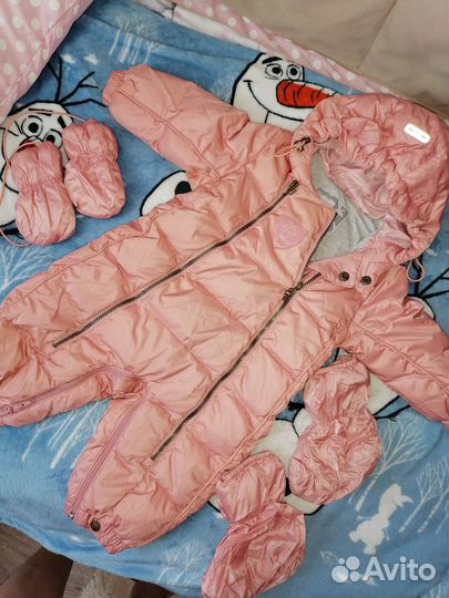 Комбинезон пуховый 74