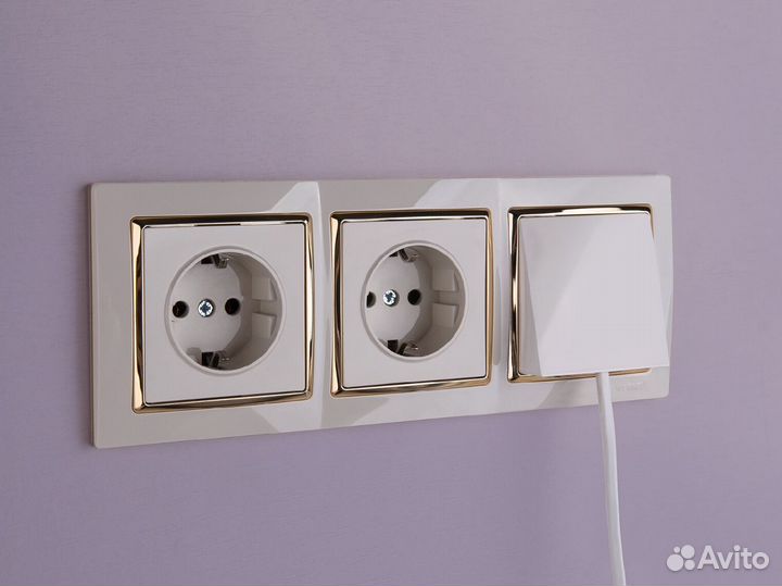 Розетка ABB Basic 55