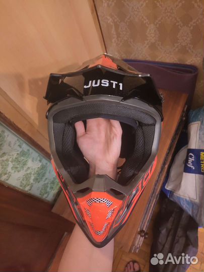 Мотошлем кроссовый just1 j38
