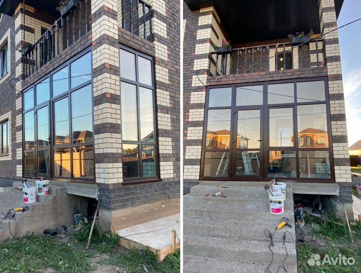 Пластиковые окна под ключ / монтаж окон пвх