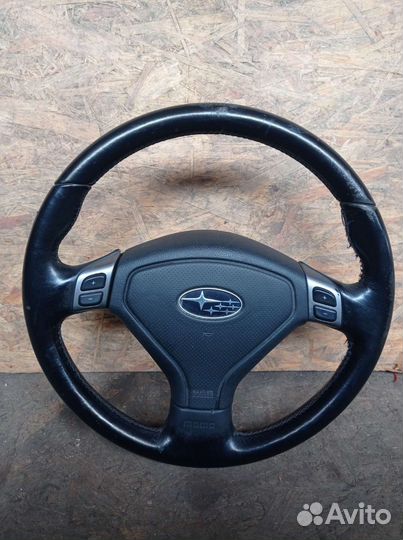 Руль subaru forester sg 02-08 год