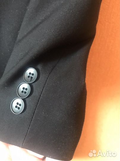 Костюм школьный тройка черный truvor 122