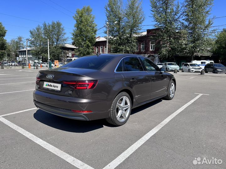 Audi A4 2.0 AMT, 2017, 82 000 км