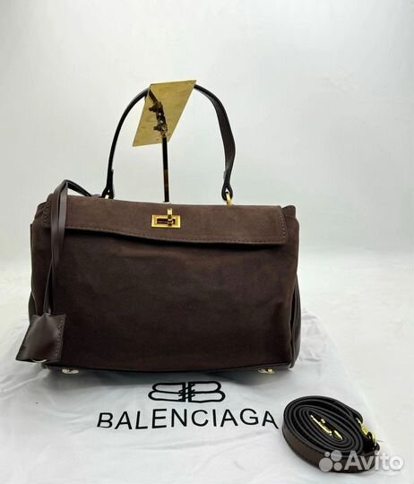 Сумка женская натуральная замша Balenciaga