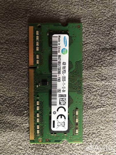 Оперативная память 4 GB