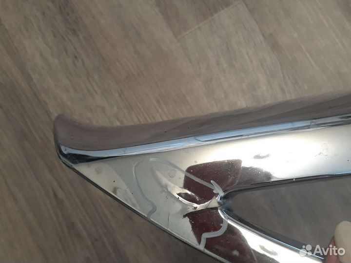 Накладка бампера хром Mercedes Benz GLA H247 W247