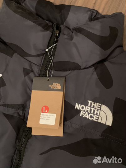 Пуховик the north face kaws